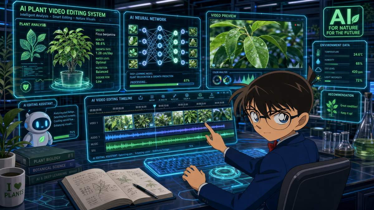 四虎视频AI植物视频技术